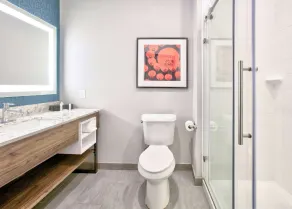 La Quinta Inn & Suites by Wyndham Dallas/Fairpark - Bathroom