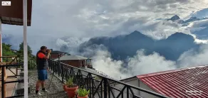 Mountain Rover Auli Resort - Terrasse/Patio