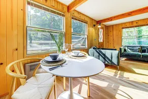 Walk to Skykomish River: Wooded Escape w/ Fire Pit - Interior