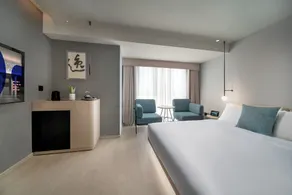 CYBO Station SSAW Shangpin Hotel Luohu Shenzhen - Chambre