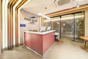 Fast Sleep Suites by Slaviero Hoteis - Hotel dentro do Aeroporto de Guarulhos - Terminal 2 - desembarque oeste - Reception