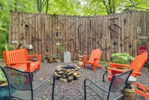 'lotsa Moose Lodge' Pisgah Forest Waterfall Cabin! - Intérieur