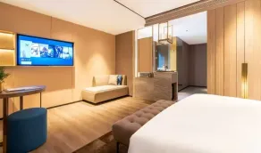 Echarm Plus International Hotel Hangzhou Binjiang XingGuang Avenue Pedestrian Street Branch - Habitación