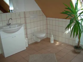 Appartamento accogliente e familiare con barbecue, giardino e terrazza | Vista sul giardino | Ammette cani - Bagno