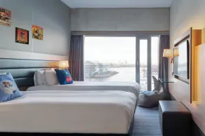 Moxy Amsterdam Houthavens - Vue de la chambre