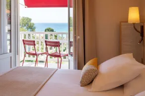 Grand Hôtel Les Lecques - Vue de la chambre