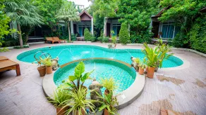 Baan Klang Aow Beach Resort - Utsikt fra rommet
