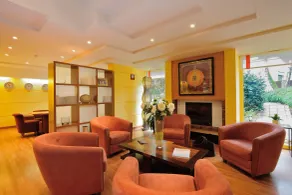 Hôtel du Parc - Coin salon dans le hall