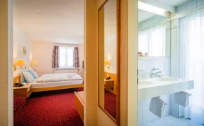 Hotel Heilquelle-Leukerbad-Therme - Chambre