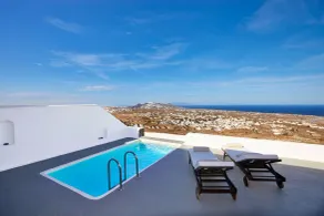 Carpe Diem Santorini - Vue de la chambre