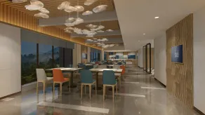 Holiday Inn Express E'Mei Qiliping by IHG - Restaurante