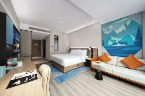 Echarm International Hotel Guangzhou Huangpu Flagship Shuixi Subway Station Branch - Free Deliver Service to Guangzhou Baiyun International Airport & Free Deliver Service to Canton Fair Complex During Canton Fair Period - Habitación
