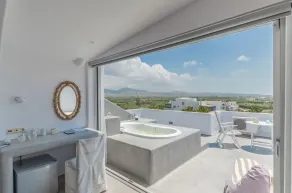 The Saint Vlassis - Vue de la chambre