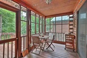 Purlear Luxury, Spacious Log Cabin w/ Mtn Views! - Innvendig