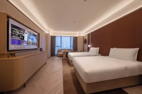 Orange Crystal Beijing Capital Airport New International Exhibition Hotel - Ausblick vom Zimmer