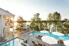 Manoir Hovey, Relais & Châteaux - Piscine