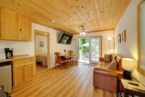 Golf, Hike, Sip Wine: Cobb Mountain Cabin w/ Patio - Interior