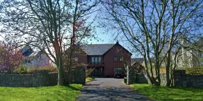 Oranhill Lodge Guesthouse - Ausblick vom Zimmer