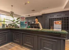 Fletcher Familiehotel De Hunzebergen - Recepção