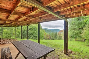 Stunning Mtn Views! Cullowhee Cabin + Guest House - Interiör