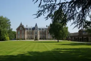 Hôtel Château Tilques - Ausblick vom Zimmer