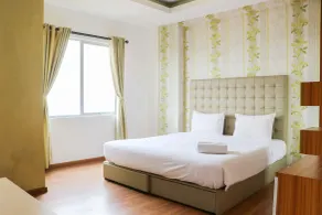 Spacious Studio The Edge Bandung Apartment By Travelio - Værelse