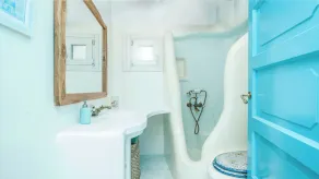 Sky Blue Suite by Angels Group Mykonos - Salle de bain