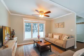 Secluded Riverfront Cabin Rental in Easton - Interior
