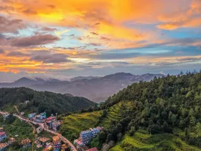 Shilayvas Cottages, Kufri Centrally Heated, Bathtub & Kitchenette - Vista dalla camera