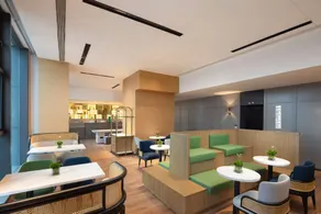 Hilton Garden Inn Xiamen Bailuzhou Park - Restaurang