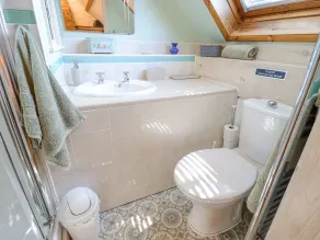 Old Blacksmiths Cottage - Baño