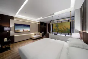 Chongqing Junsheng Cloud River View Hotel -Guanyinqiao Beibin 1st Road Branch- Near Liziba, Hongyad ong, and Huaxin Street Metro Station - Habitación
