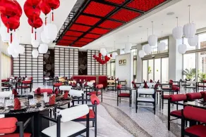 2BR Oceanview Suite Garza Blanca Cancun - Restaurant