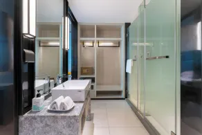 Echarm Hotel Guangzhou Changlong Shiqiao Metro Station - Salle de bain