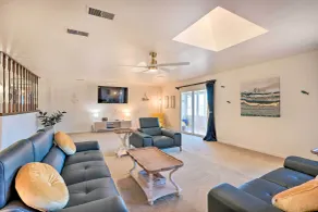 Retro House w/ Deck & Arroyo Grande View - Interior