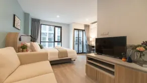 Wellness Stay & Hotel Sukhumvit 107 - Vue de la chambre