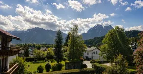Hotel Filser Füssen - Ausblick vom Zimmer