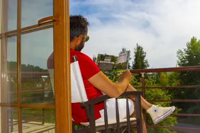 Mesken Inn Göcek Hotel - Ausblick vom Zimmer