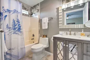 Cozy 2 BR Mountain View - walk to resort - Interiør