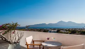 Faros Apartments - Vue de la chambre