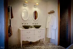 Demeure de la Carmine hammam piscine chauffee - Badeværelse
