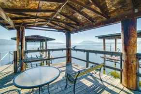 Hot Tub, Views & Dock! Playful Home on Clear Lake - Interior