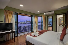 Baan Wanglang Riverside, Bangkok - Vistas desde la habitación