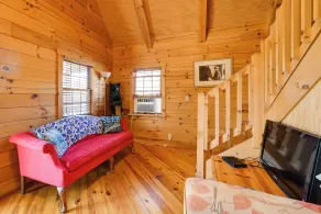 Cabin Along Rough River! Views, Fire Pit & Grill - Innenbereich