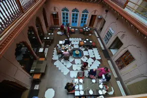 Haveli Dharampura & Golden Haveli- UNESCO awarded Boutique Heritage Hotel - View from room