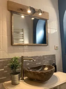 Hôtel Du Cèdre Benevent-l'Abbaye - Salle de bain