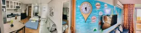 Spacious 1 BR Unit in AppleOne Ayala - Room