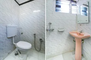Hotel O Raja Residency Near Snow World - Bathroom