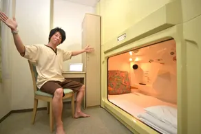 Capsule&Spa Grand Sauna Shinsaibashi - Habitación