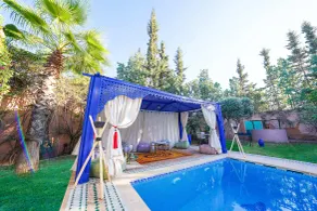 Luxurious Aghmat Villa With Private Pool and Panoramic Mountain Views - Pool